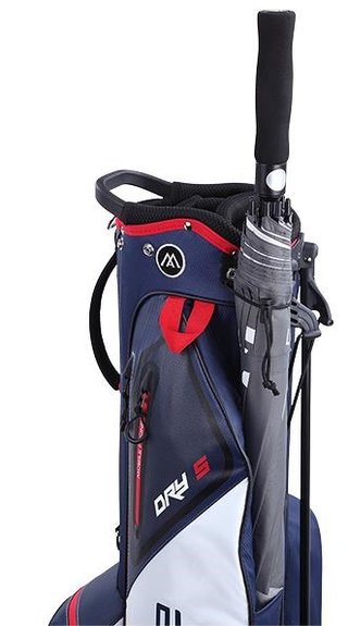 Big Max Dri Lite Seven G stand bag, biało/granatowo/czerwony