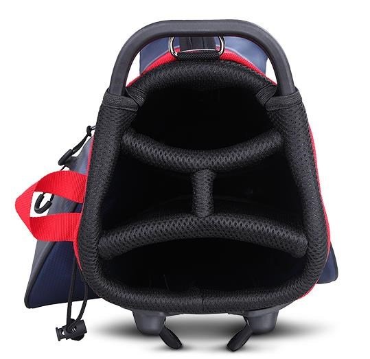Big Max Dri Lite Seven G stand bag, biało/granatowo/czerwony