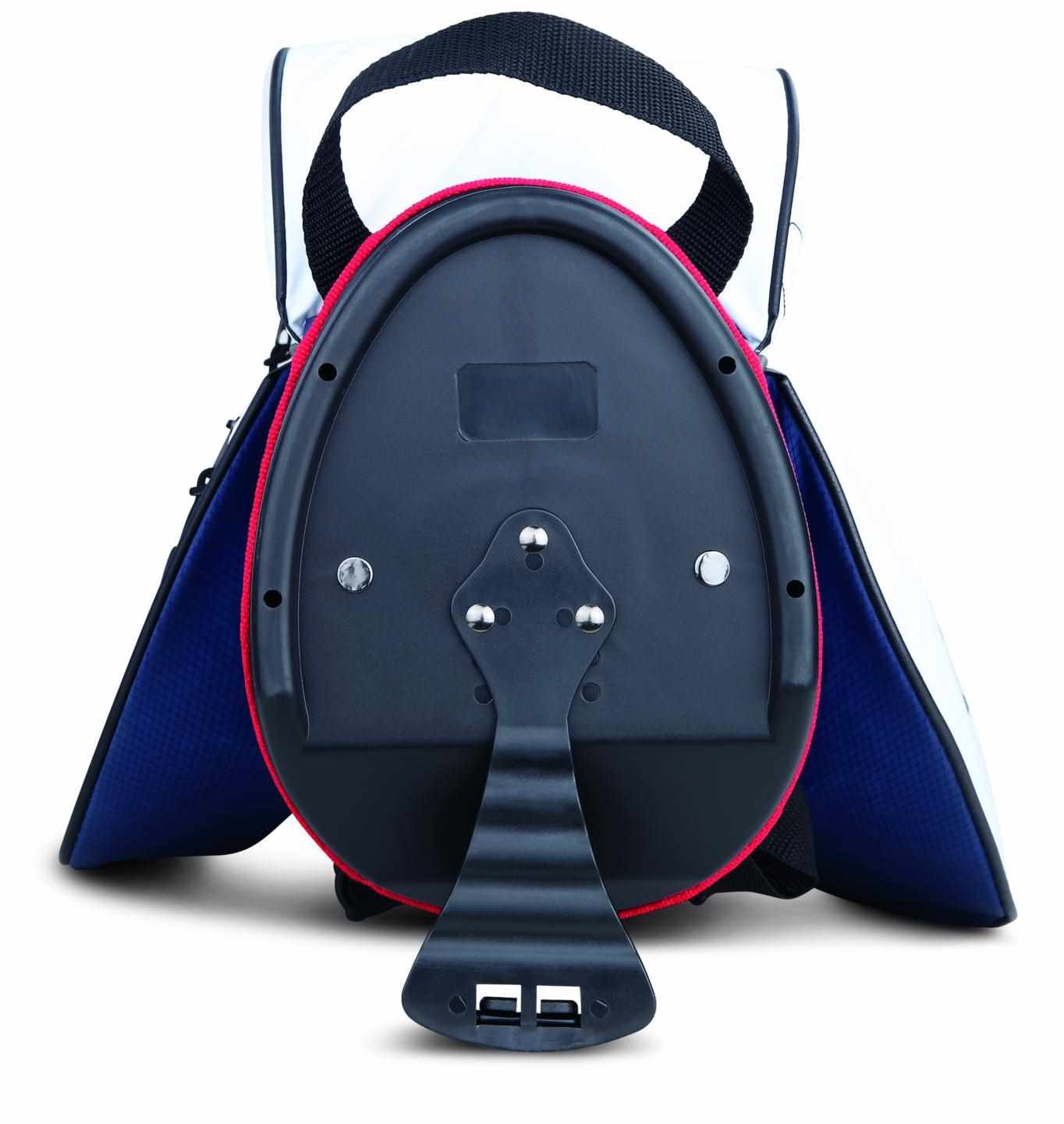Big Max Dri Lite Seven G stand bag, biało/granatowo/czerwony