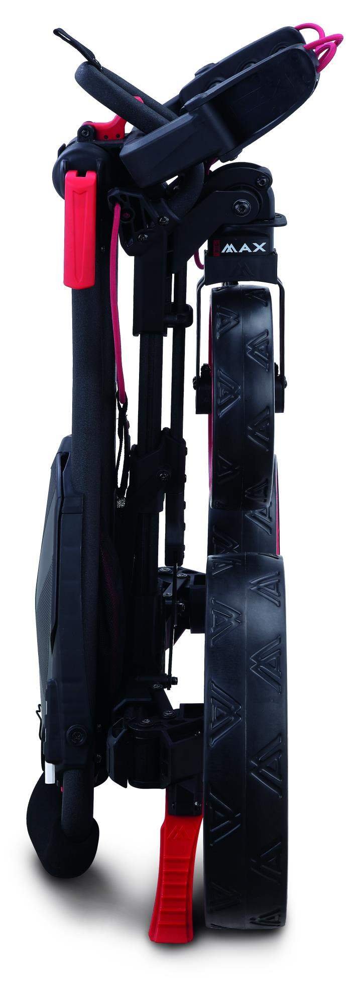 Big Max Blade Trio wózek golfowy, czarno/czerwony