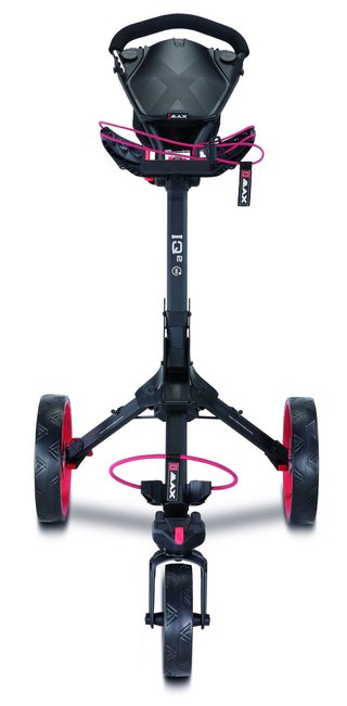 Big Max IQ2 360 wózek golfowy, phantom black/red