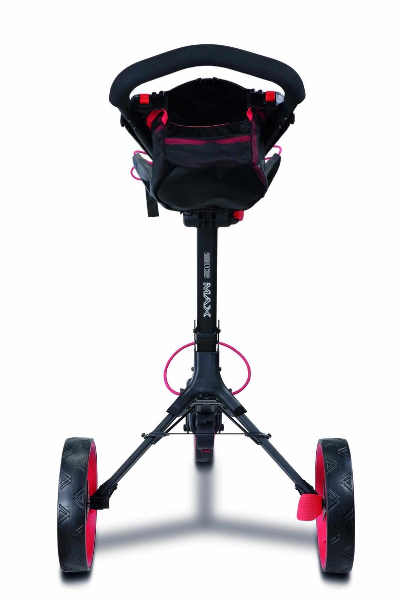 Big Max IQ2 360 wózek golfowy, phantom black/red