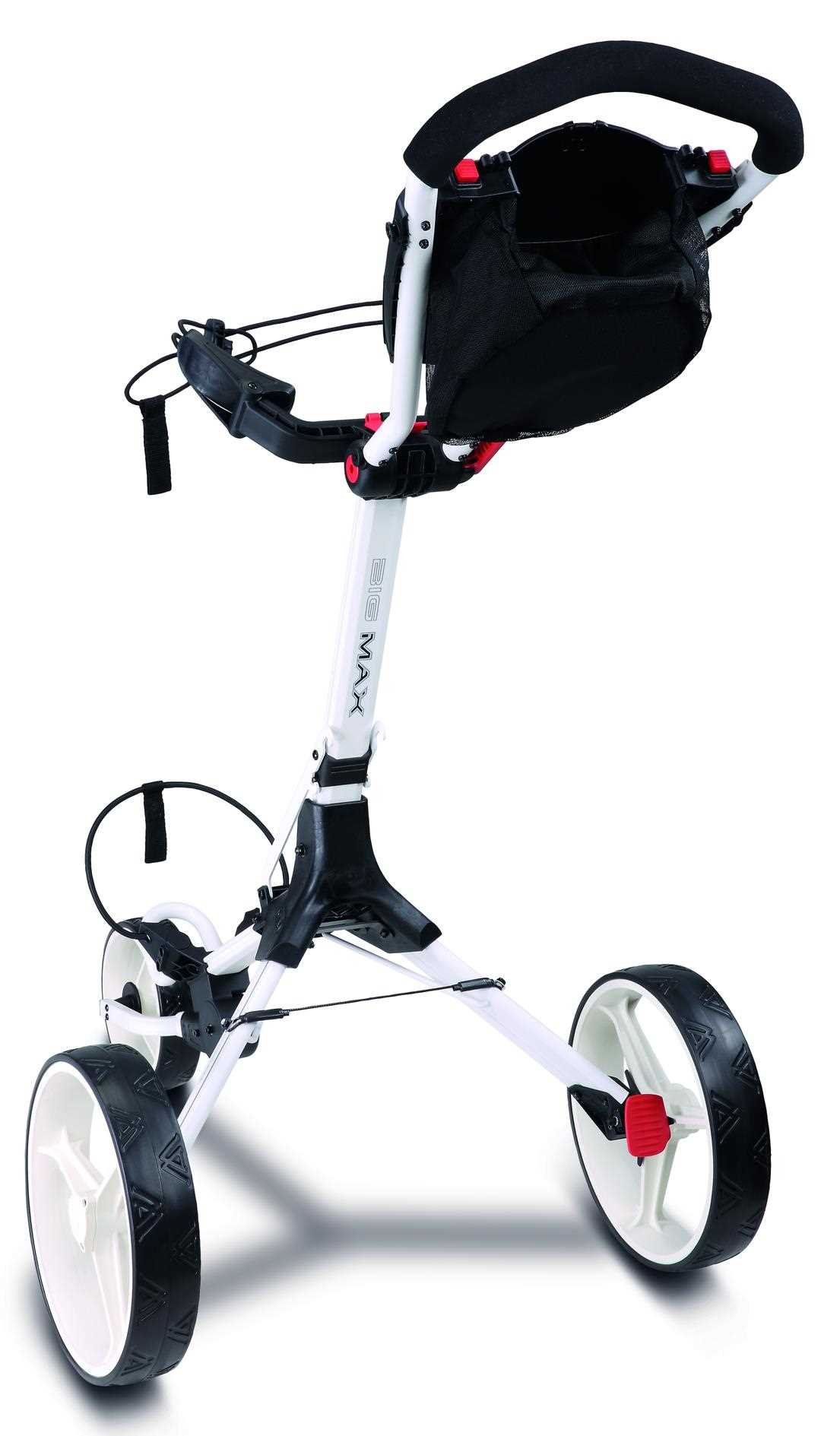 Big Max IQ2 wózek golfowy, biały
