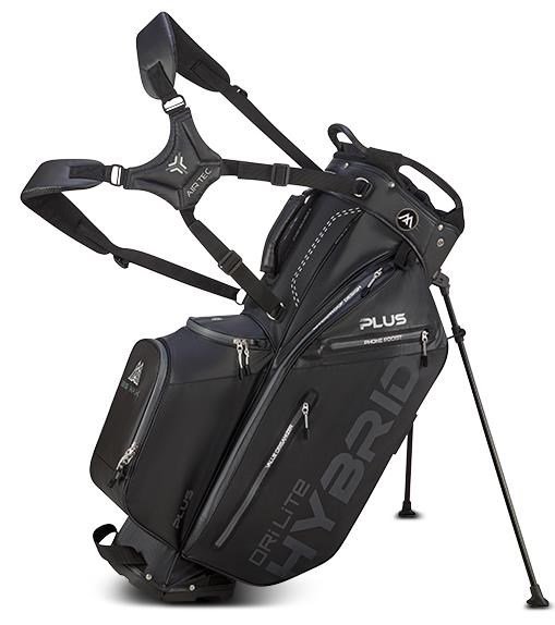 Big Max Dri Lite Hybrid Plus stand bag, czarny