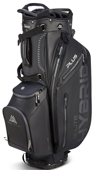 Big Max Dri Lite Hybrid Plus stand bag, czarny