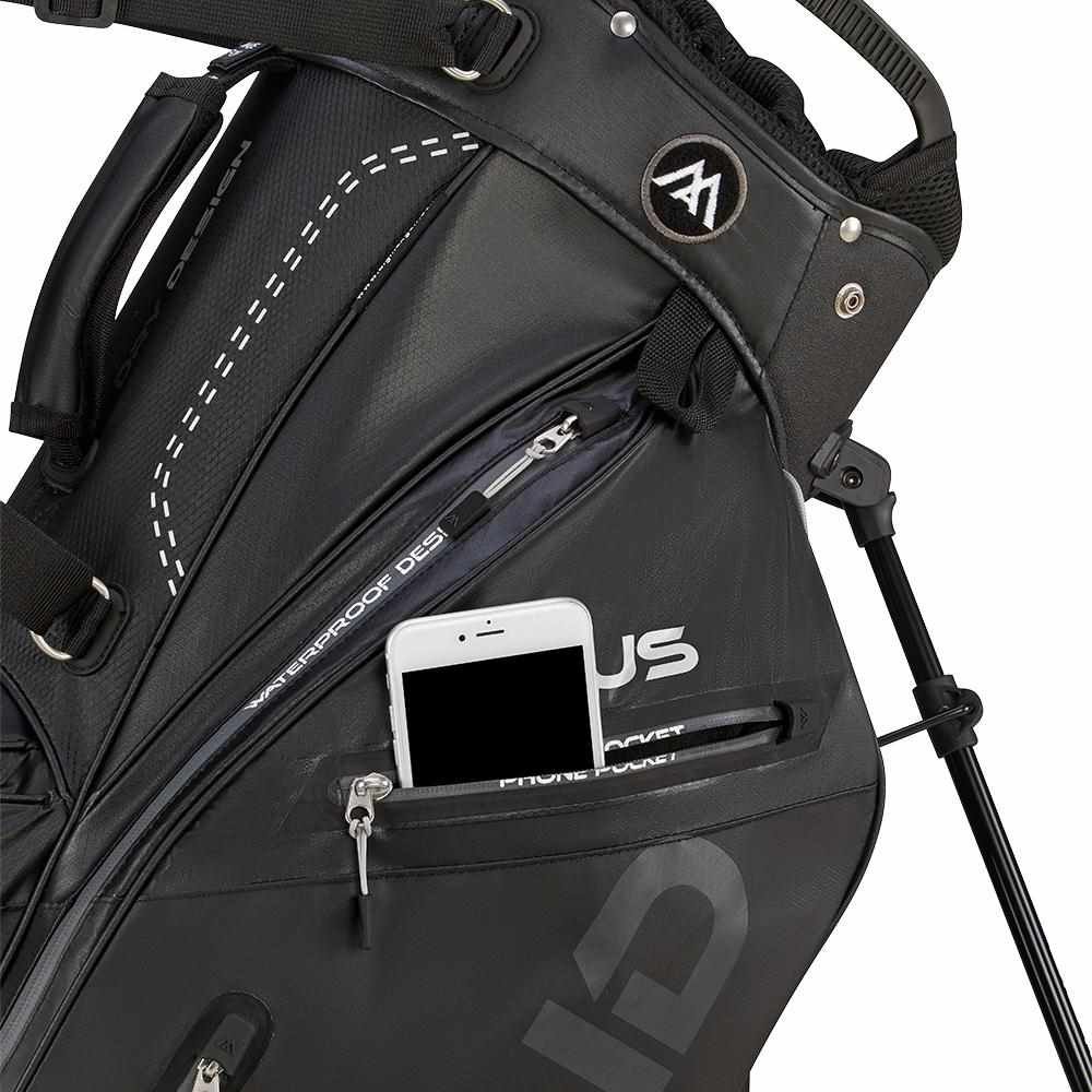 Big Max Dri Lite Hybrid Plus stand bag, czarny