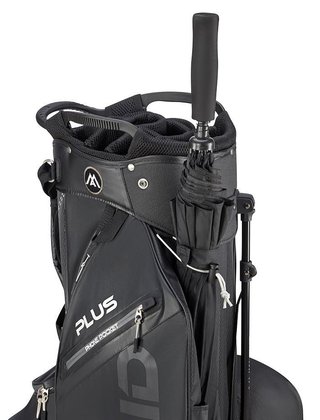 Big Max Dri Lite Hybrid Plus stand bag, czarny
