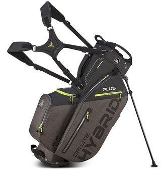 Big Max Dri Lite Hybrid Plus stand bag, czarno/szaro/limonkowy