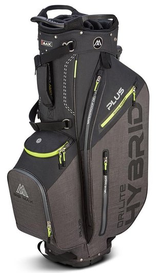 Big Max Dri Lite Hybrid Plus stand bag, czarno/szaro/limonkowy