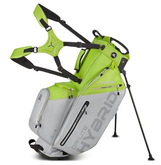 Big Max Dri Lite Hybrid Plus stand bag, srebrno/limonkowy