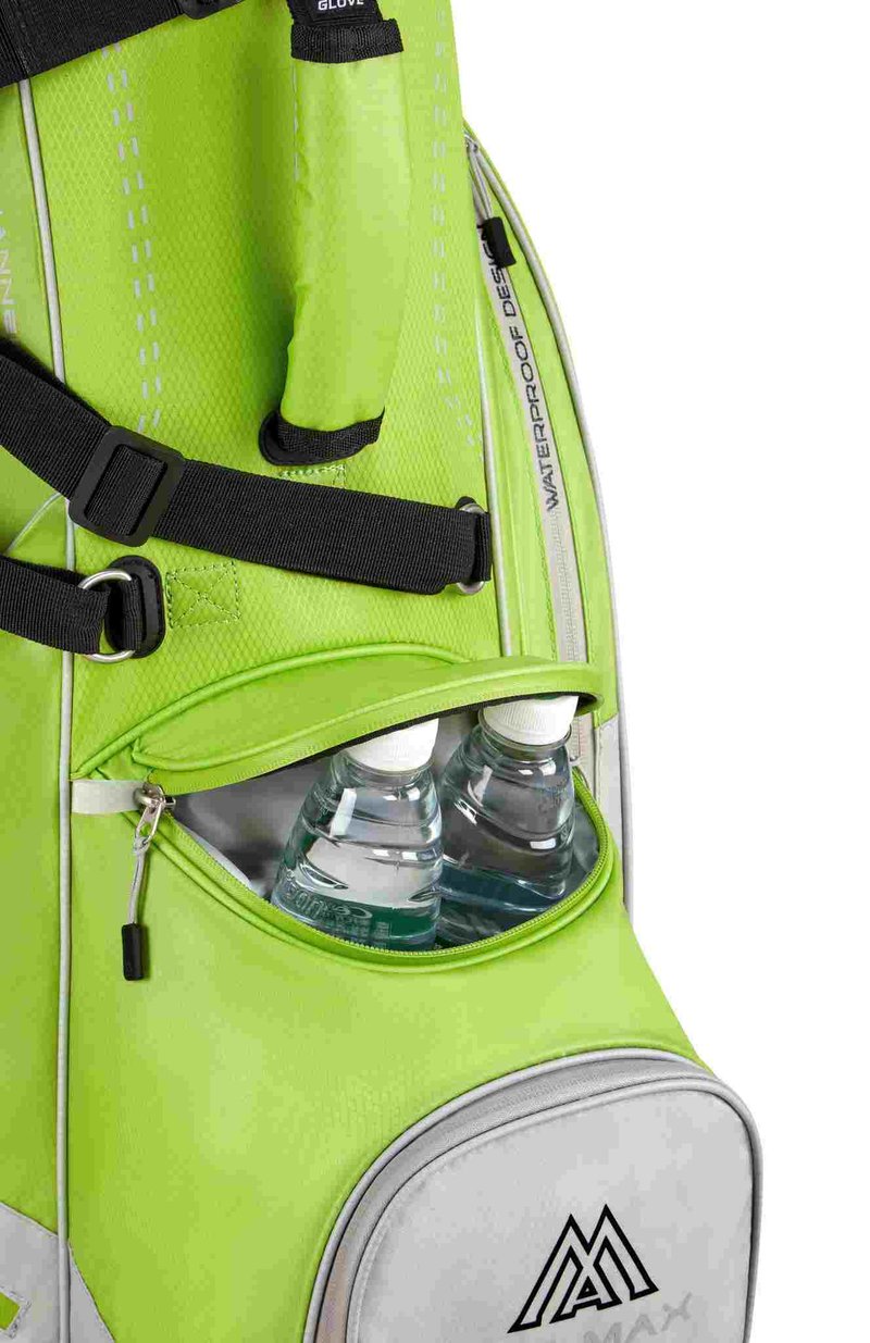 Big Max Dri Lite Hybrid Plus stand bag, srebrno/limonkowy