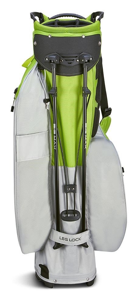 Big Max Dri Lite Hybrid Plus stand bag, srebrno/limonkowy