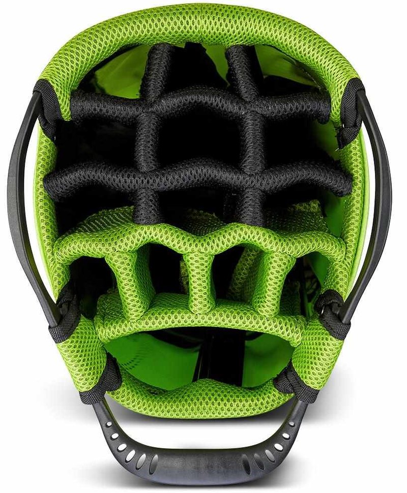 Big Max Dri Lite Hybrid Plus stand bag, srebrno/limonkowy