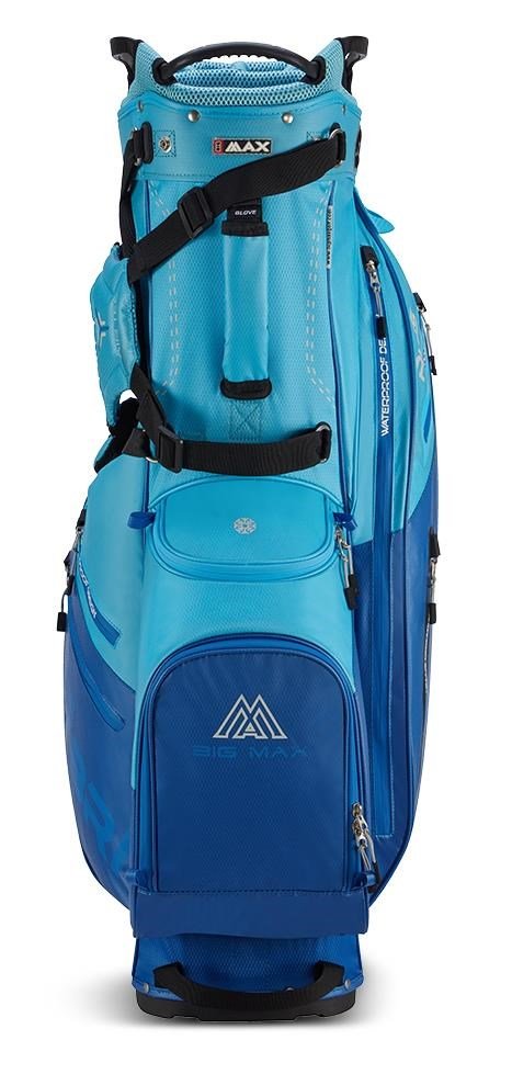 Big Max Dri Lite Hybrid Plus stand bag, royal/sky blue