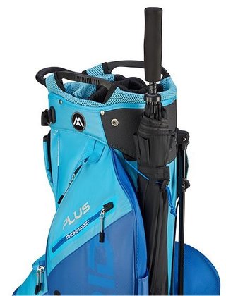 Big Max Dri Lite Hybrid Plus stand bag, royal/sky blue