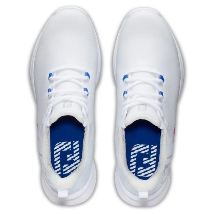 FootJoy Fuel Sport damskie buty golfowe, biało/różowe