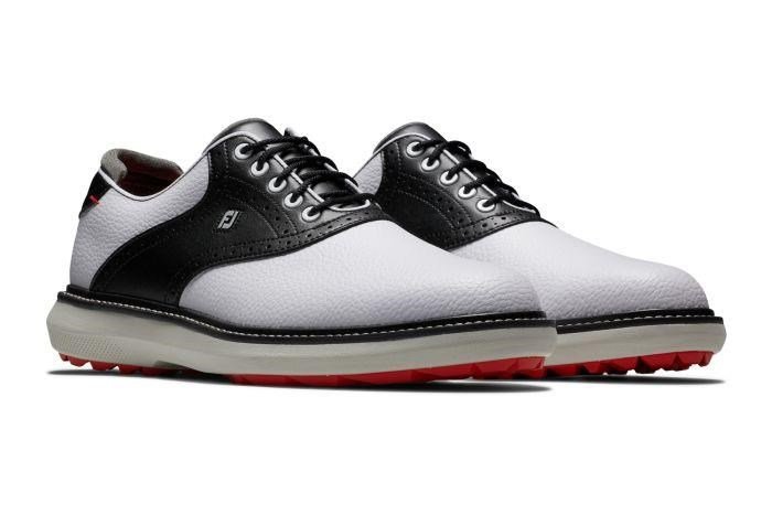 FootJoy Traditions męskie buty golfowe, biało/czarne