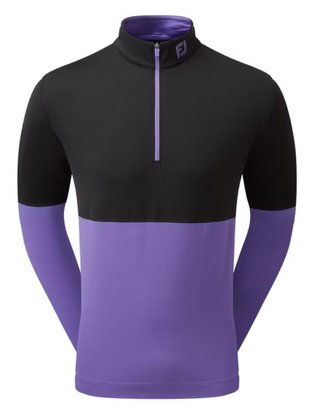 FootJoy Colour Block męska bluza, czarno/fioletowa