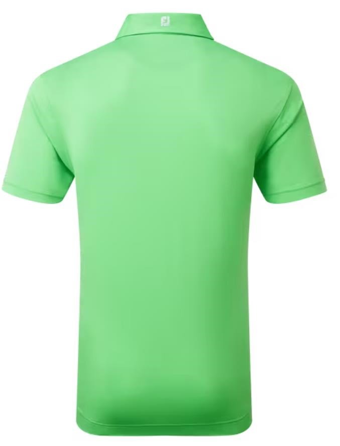 FootJoy Stretch Pique Solid Athletic Fit męskie polo, zielone