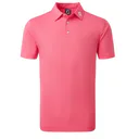 FootJoy Stretch Pique Solid Athletic Fit męskie polo, watermelon