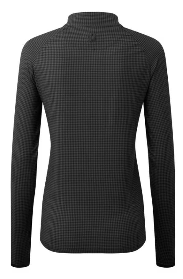 FootJoy Houndstooth Print Woven damska bluza, czarna