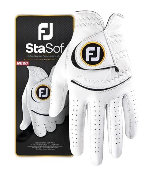 FootJoy StaSof męska rękawiczka golfowa, biała