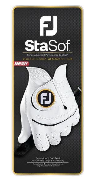 FootJoy StaSof Cadet męska rękawiczka golfowa, biała
