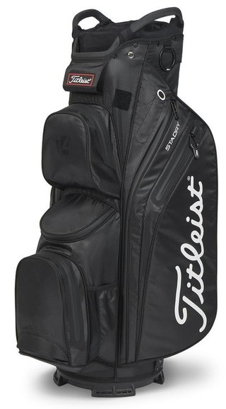 Titleist 14 StaDry cart bag, czarny