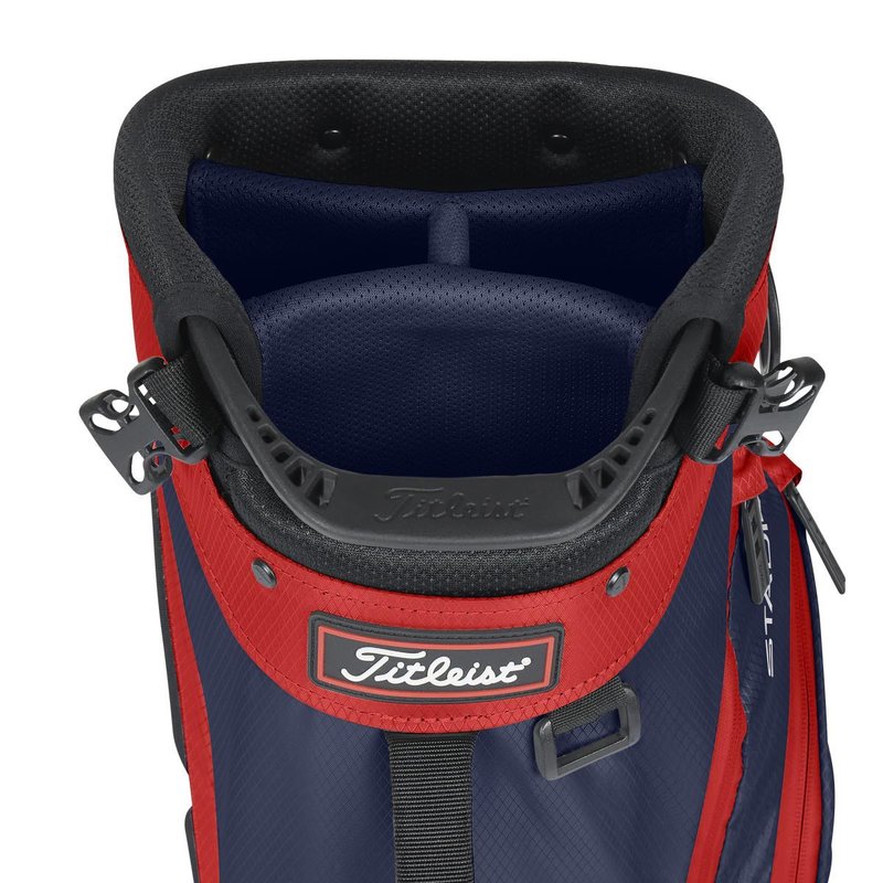 Titleist Players StaDry 4 stand bag, granatowo/biało/szary