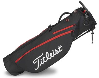Titleist Premium Carry pencil bag, czarno/czerwony