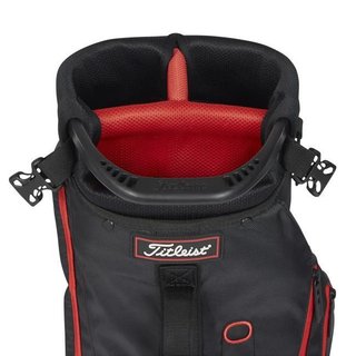 Titleist Premium carry bag pencil bag, czarny/czarny/czerwony