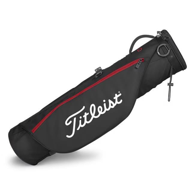 Titleist Carry pencil bag, czarno/czerwony