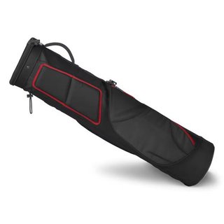 Titleist Carry pencil bag, czarno/czerwony