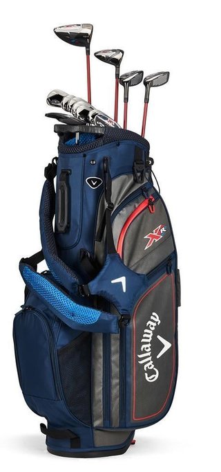 Callaway XR 13PC męski zestaw golfowy, grafit, lewy, Regular