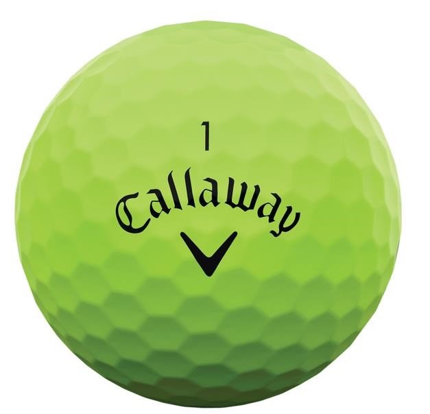 Callaway Supersoft Matte piłki golfowe, zielone