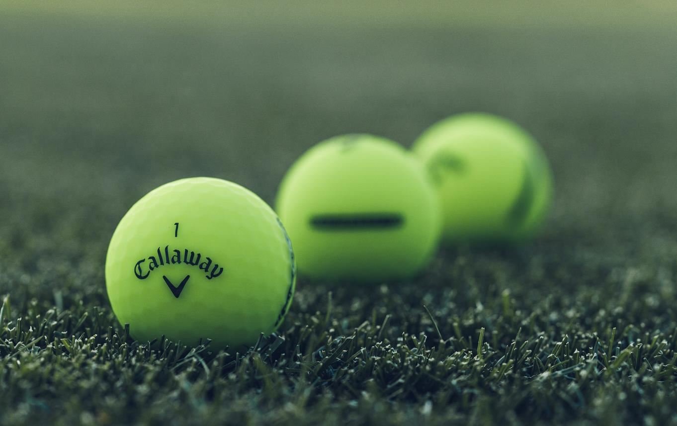 Callaway Supersoft Matte piłki golfowe, zielone