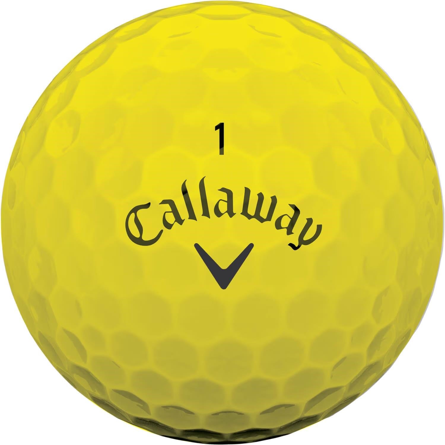 Callaway Warbird 2.0 piłki golfowe, żółte