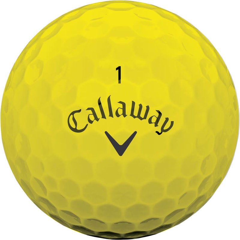 Callaway Warbird 2.0 piłki golfowe, żółte