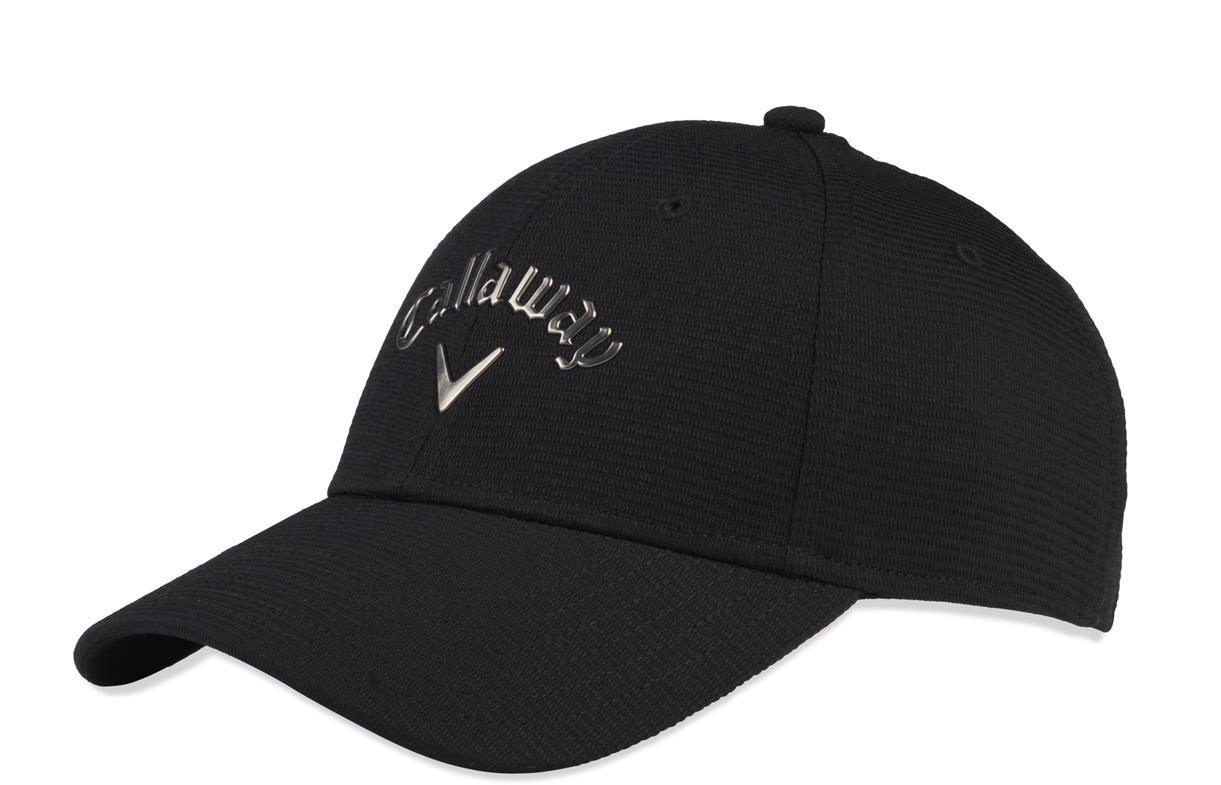 Callaway Liquid Metal damska czapka z daszkiem, czarno/szara