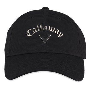 Callaway Liquid Metal damska czapka z daszkiem, czarno/szara