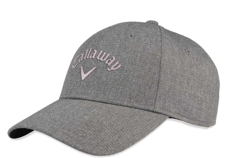 Callaway Liquid Metal damska czapka z daszkiem, szaro/różowa