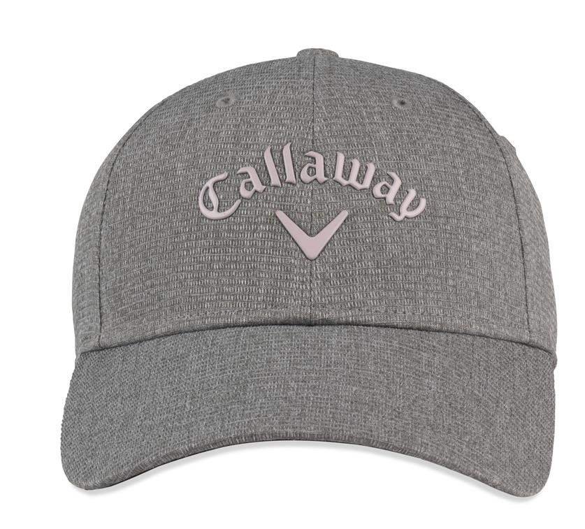 Callaway Liquid Metal damska czapka z daszkiem, szaro/różowa