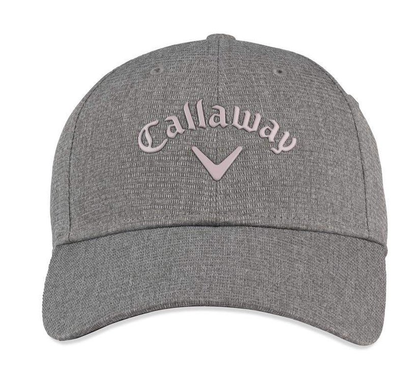 Callaway Liquid Metal damska czapka z daszkiem, szaro/różowa