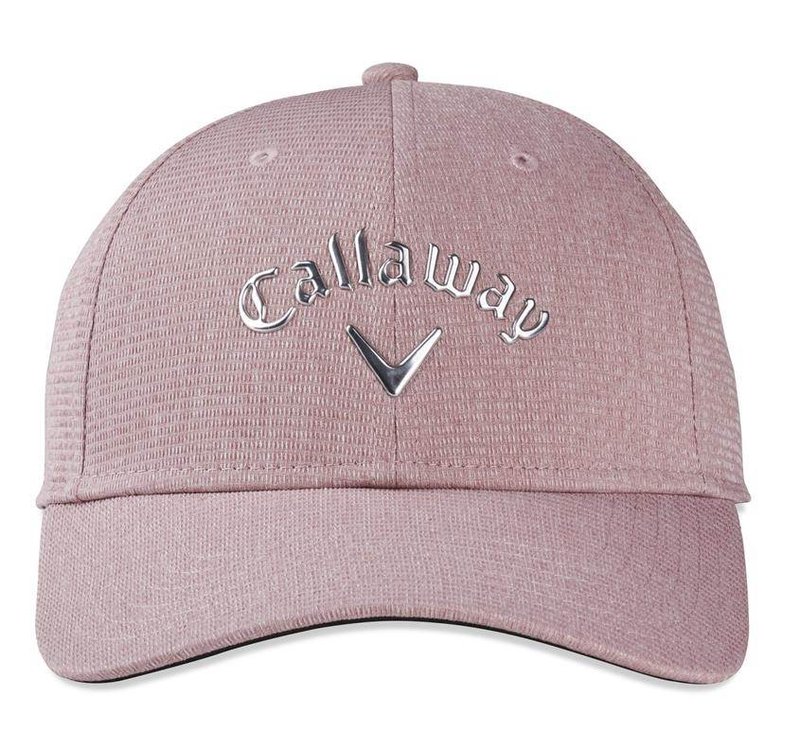 Callaway Liquid Metal damska czapka z daszkiem, różowo/szara