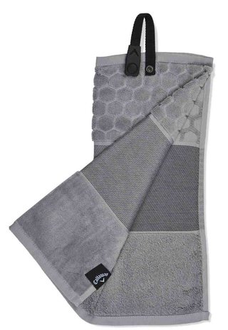 Callaway Tri-Fold golfowy ręcznik, szary