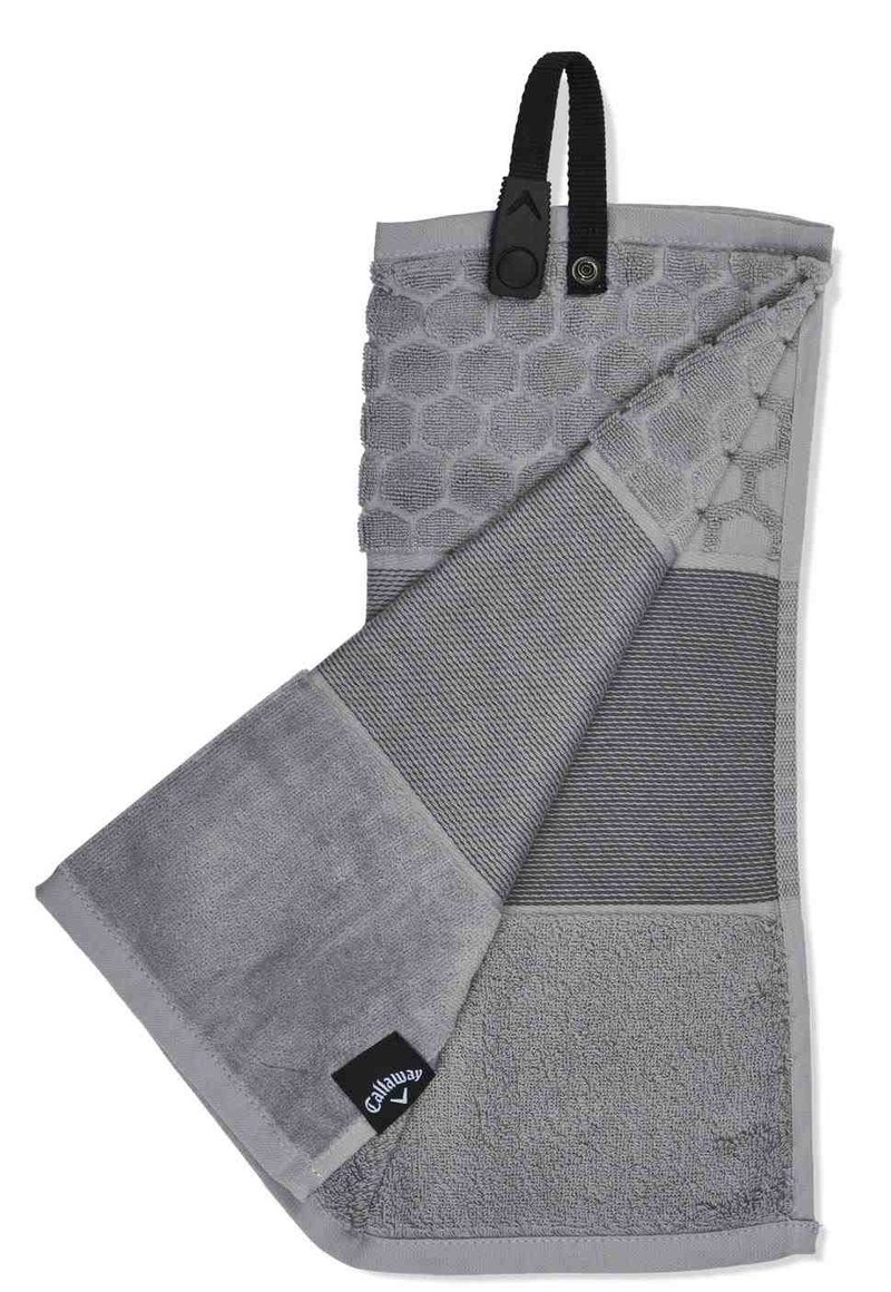 Callaway Tri-Fold golfowy ręcznik, szary