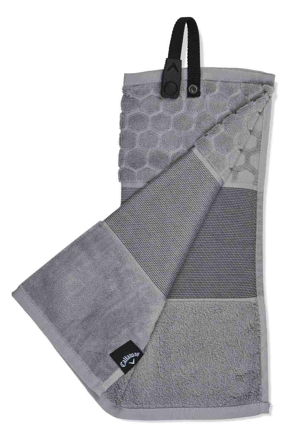 Callaway Tri-Fold golfowy ręcznik, szary