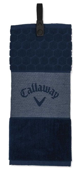 Callaway Tri-Fold golfowy ręcznik, granatowy