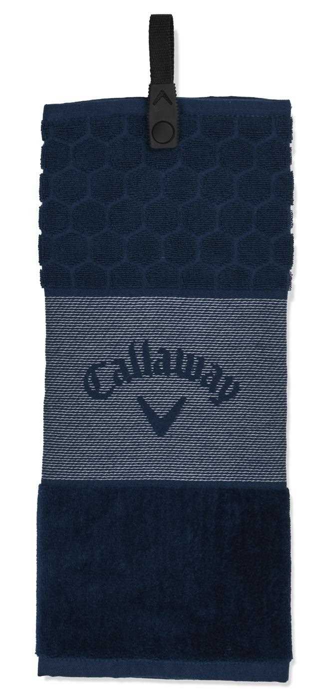 Callaway Tri-Fold golfowy ręcznik, granatowy