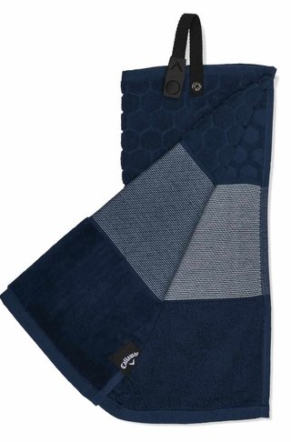 Callaway Tri-Fold golfowy ręcznik, granatowy